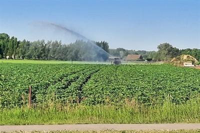 Behalve enkele lokale buien maandagavond houdt de droogte verder aan
