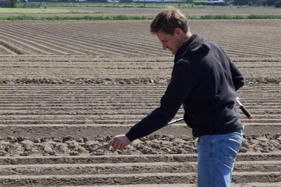 Staalname voor bijbemesting in aardappelen