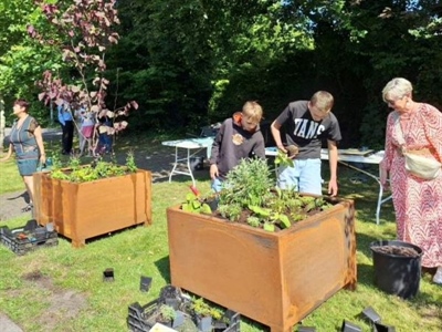 In de Stadionstraat in Stekene groeit een nieuwe tuinstraat