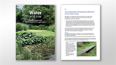 Brochure 'Water in de tuin'
