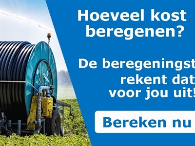 Hoeveel kost beregenen? De beregeningstool rekent dat voor jou uit!
