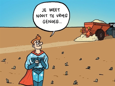 Reportage: Een loonwerker met toegevoegde waarde