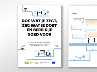 Brochure klantrelaties ‘Doe wat je zegt, zeg wat je doet en bereid je goed voor’