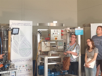FERTINNOWA: kennisuitwisseling van innovatieve technieken voor een duurzaam watergebruik in gefertigeerde teelten