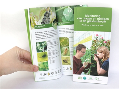 Brochure monitoring van plagen en nuttigen in de glastuinbouw