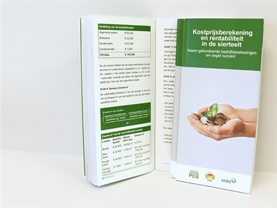Brochure kostprijsberekening en rentabiliteit in de sierteelt