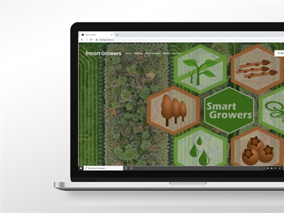 Website Smart Growers: Smart Farming in land- en tuinbouw