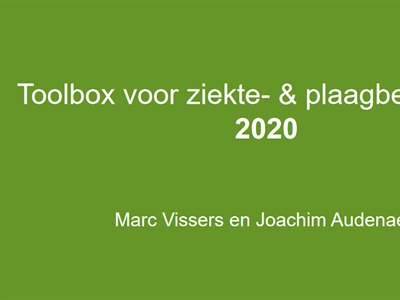 Presentaties nascholing fytolicentie voor Bloemistengilde Plantaria