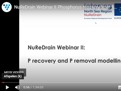 Presentaties NuReDrain Webinars: Filters voor fosfor- en stikstofverwijdering uit drainwater