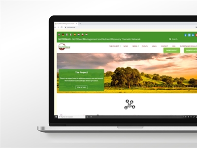 Website Nutriman: nutriëntenmanagement en -hergebruik