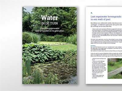Brochure 'Water in de tuin'