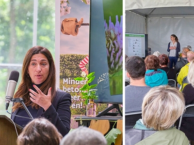 Presentaties workshop Week van de Bij: Biodiverse tuin, planten voor een bijenrestaurant
