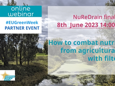 Presentatie slotwebinar 'NuReDrain 2.0: stikstof en fosfor filteren uit landbouwwater'