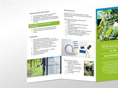 Folder ‘RFID-technologie in de boomkwekerij’